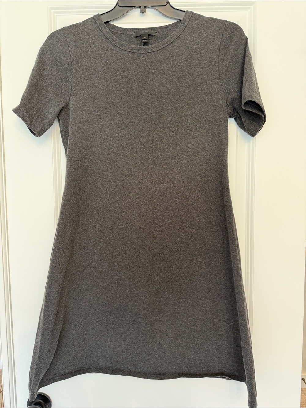 J Crew dark gray cotton dress